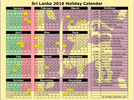 Sri-Lanka-2016-Holiday-Calendar